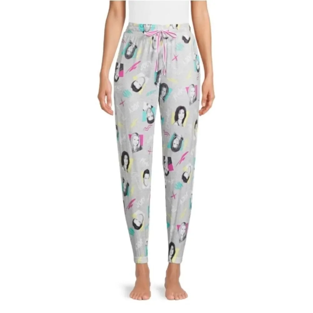 Womens Plus Friends Jogger Lounge Sleep Pajama Pants Size 2X